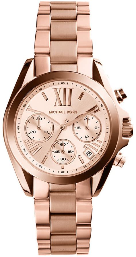 michael kors km-5799|michael kors chronograph rose.